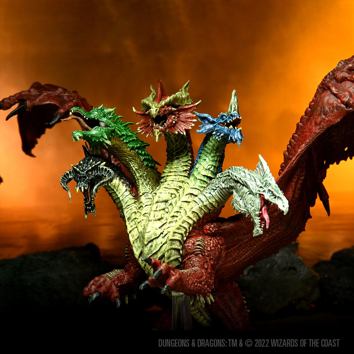 D&D Icons of the Realms Painted Miniatures Aspect of Tiamat – RPG Mini ...